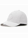 6 Panel Ball Cap White - STONE ISLAND - BALAAN 3