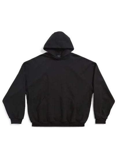 BB Paris Strass Large Fit Hoodie Black - BALENCIAGA - BALAAN 2