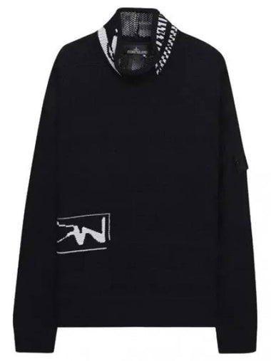 mock neck knit - STONE ISLAND - BALAAN 1