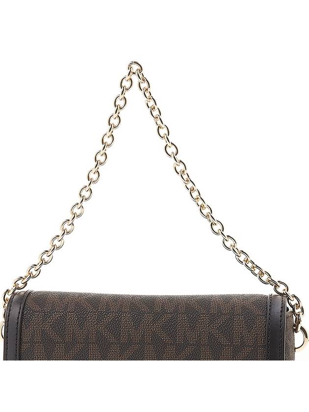 Freya Chain Small Shoulder Bag Brown - MICHAEL KORS - BALAAN 9