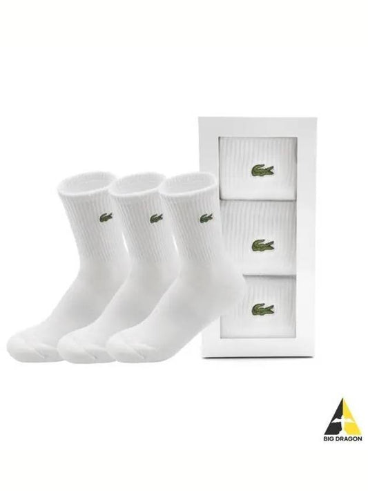 Basic Sports Mid Socks 3P RA902B54N001 - LACOSTE - BALAAN 1