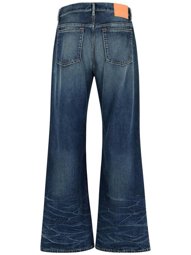 Broadway Loose Fit Denim Jeans Blue - ACNE STUDIOS - BALAAN 4