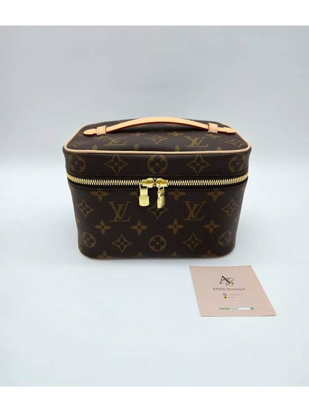 Monogram Nice Mini Pouch Bag Brown - LOUIS VUITTON - BALAAN 3