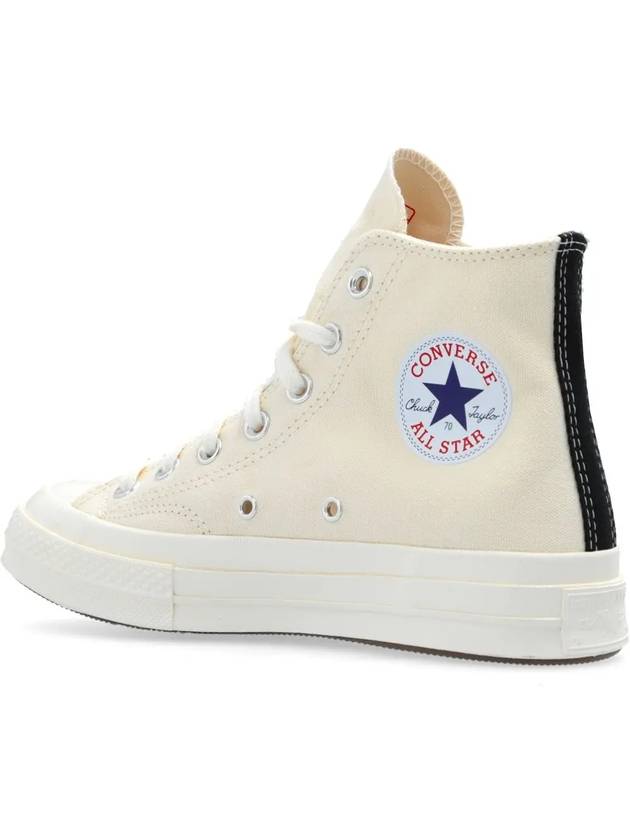 Chuck 70 High Top Sneakers Ivory - COMME DES GARCONS - BALAAN 5