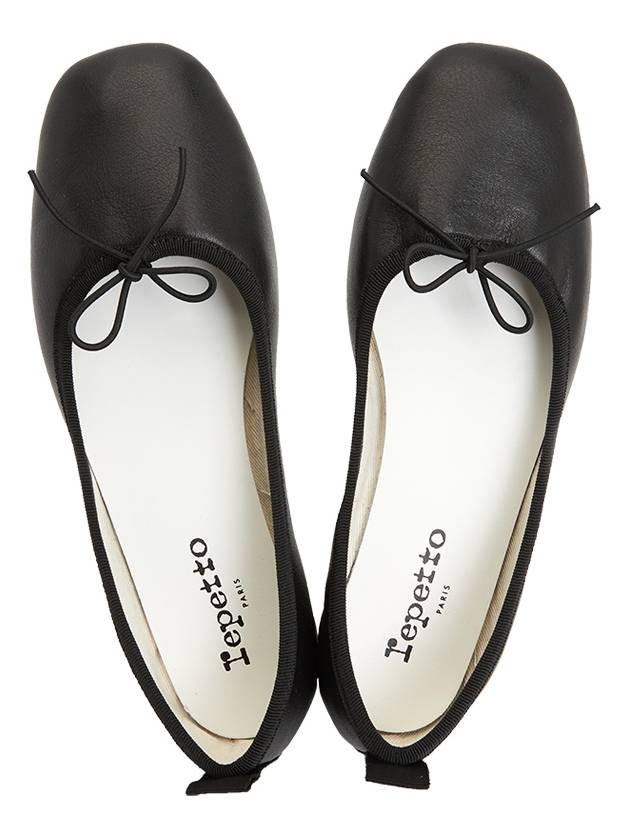 Garance Square Toe Ballet Flats Black - REPETTO - BALAAN 3