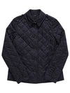 New Frankby Quilted Jacket Navy - BURBERRY - BALAAN 3