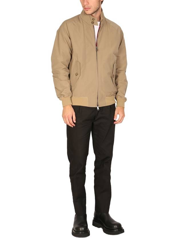 G9 Classic Original Harrington Zip-Up Jacket Tan - BARACUTA - BALAAN 9