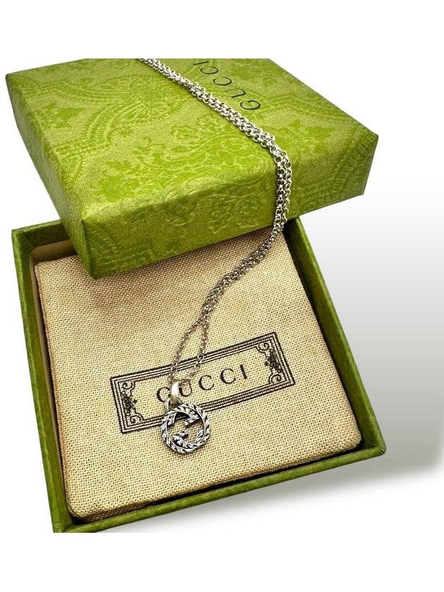 Available after service at domestic department stores Interlocking G pendant necklace 455535 - GUCCI - BALAAN 5