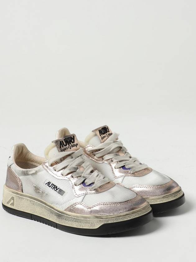 Medalist Super Vintage Low Top Sneakers Metallic Pink - AUTRY - BALAAN 3