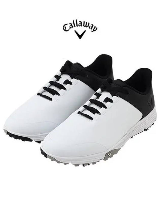 Dunes Dunes Spike Golf Shoes White Black - CALLAWAY GOLF - BALAAN 1