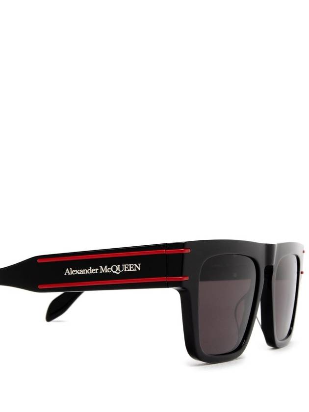 Sunglasses AM0397S 003 003 BLACK BLACK GRAY - ALEXANDER MCQUEEN - BALAAN 4