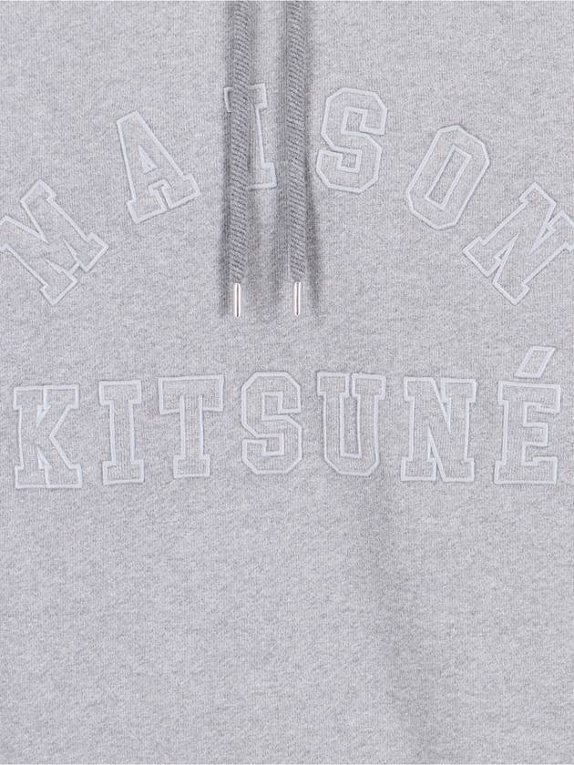 Varsity Hoodie Grey - MAISON KITSUNE - BALAAN 4