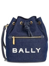 Bar denim bucket bag - BALLY - BALAAN 2