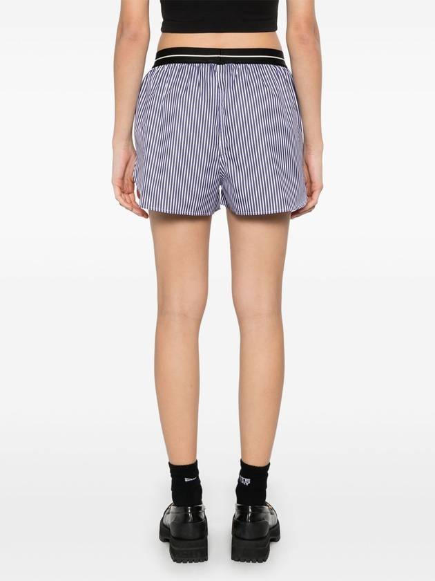 classic logo striped shorts - PALM ANGELS - BALAAN 4