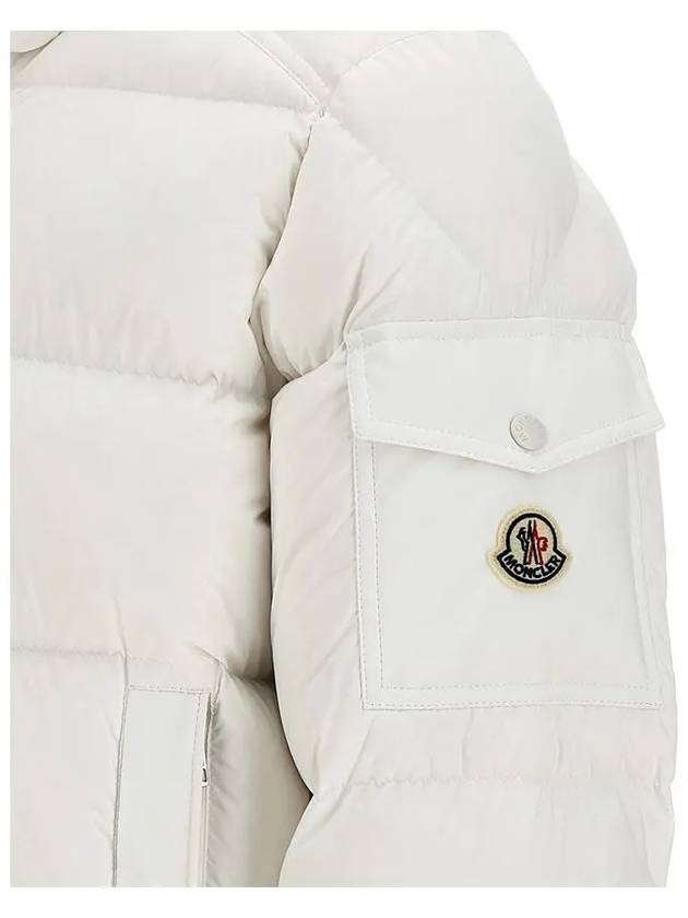 Vezere Short Down Padding Off White - MONCLER - BALAAN 5