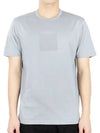 Men's Metropolis Pocket Jersey Short Sleeve T-Shirt Harbor Mist - CP COMPANY - BALAAN 3