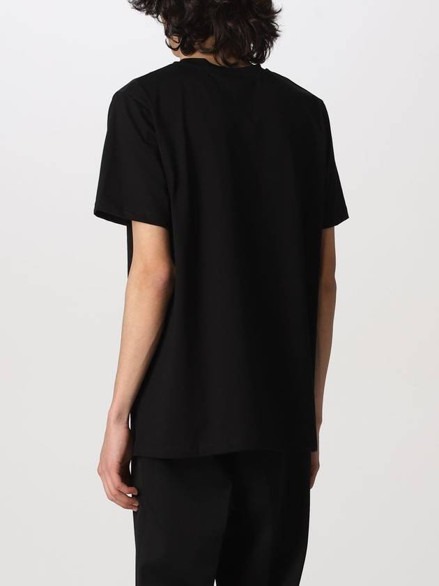 Men's Item Logo Short Sleeve T-Shirt Black - A.P.C. - BALAAN 8