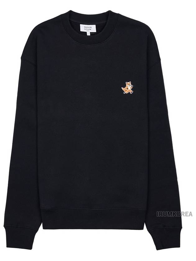 Fox Cotton Sweatshirt Black - MAISON KITSUNE - BALAAN 10