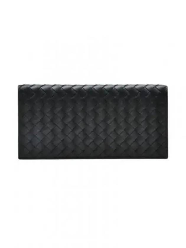 Intrecciato Long Wallet Black - BOTTEGA VENETA - BALAAN 2