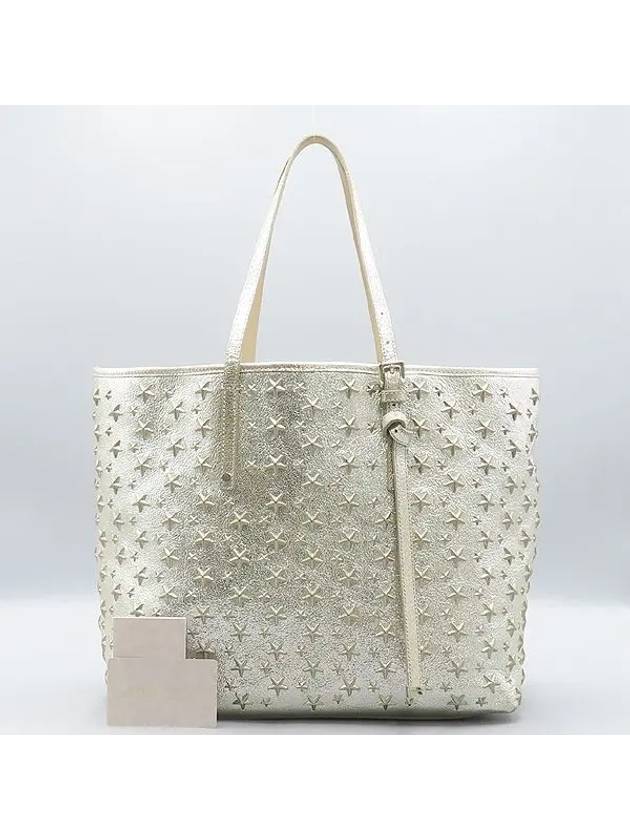 metallic tote bag - JIMMY CHOO - BALAAN 1