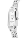 Women's Caddy Stainless Steel Watch Silver - COACH - BALAAN 4