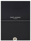 Cassandre Envelope Half Wallet Black - SAINT LAURENT - BALAAN 6