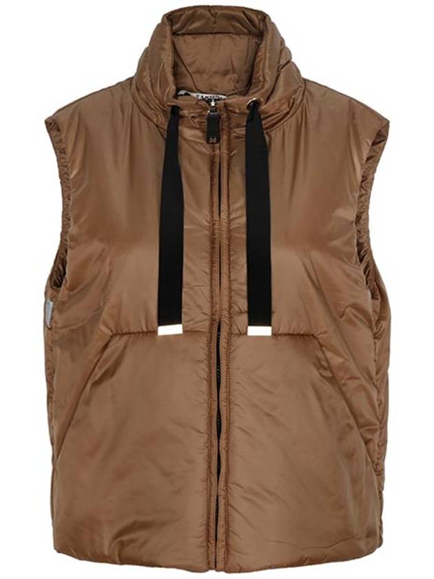 Caramel Green Vest Padded GREENVEST 051 - MAX MARA - BALAAN 1