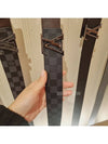 LV Initiales 35MM Reversible Belt Grey - LOUIS VUITTON - BALAAN 8