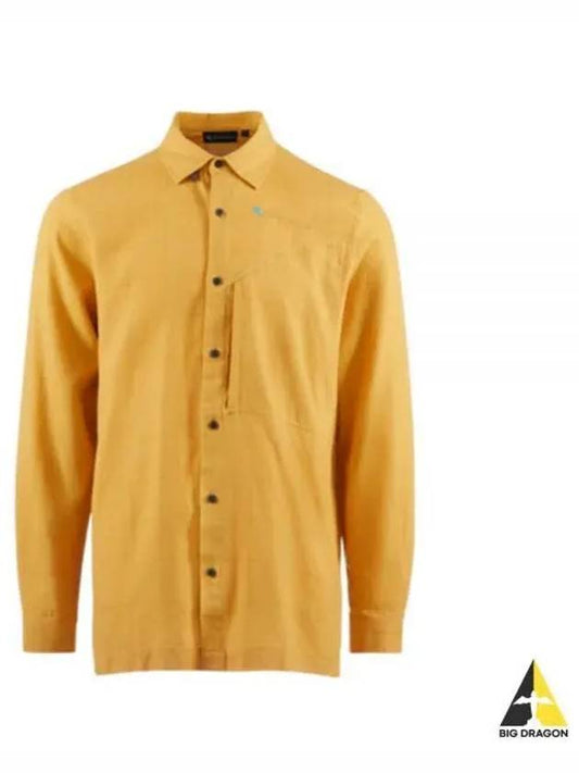 Helheim LS Shirt Man Ember Gold 10169 397 - KLATTERMUSEN - BALAAN 2