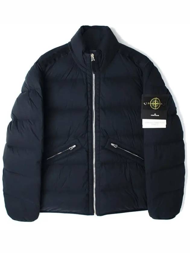 Seamless Tunnel Nylon Down TC Padding Navy - STONE ISLAND - BALAAN 2