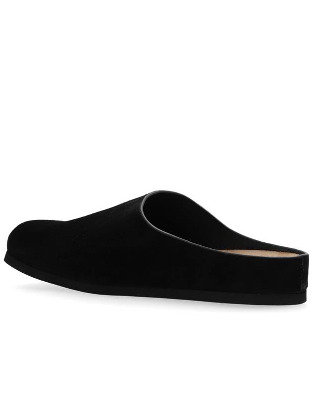 Common Projects Leather Slides Clog, Women's, Black - COMMON PROJECTS - BALAAN 5