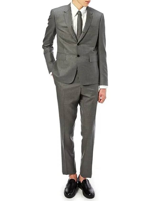 Men's Wool High Armhole Fit 3 Suit Medium Grey - THOM BROWNE - BALAAN 9