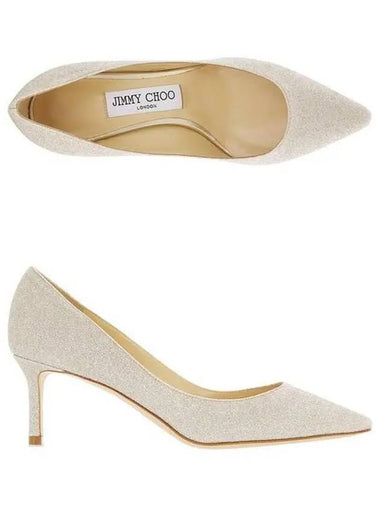 ROMY60DGZ PLATINUMICE wedding shoes Romy60 pumps 1023426 - JIMMY CHOO - BALAAN 1