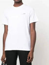 Men's Item Logo Cotton Short Sleeve T-Shirt White - A.P.C. - BALAAN 3