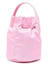 Wheel XS Drawstring Bucket Bag Pink - BALENCIAGA - BALAAN 4