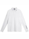 Tour Tech Long Sleeve Polo Shirt White - J.LINDEBERG - BALAAN 2