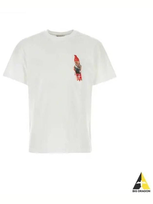 Gnome Chest Print Short Sleeve T Shirt White - JW ANDERSON - BALAAN 2