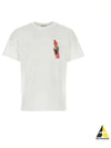 Gnome Chest Print Short Sleeve T Shirt White - JW ANDERSON - BALAAN 2