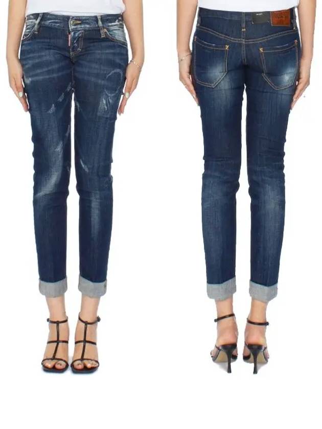 Crop roll up Hockney fat jeans 3 types 0186 0658 0355 - DSQUARED2 - BALAAN 7