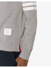 4 Bar Loopback Jersey Sweatshirt Light Grey - THOM BROWNE - BALAAN 6