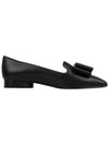 Double bow loafers black - SALVATORE FERRAGAMO - BALAAN 5