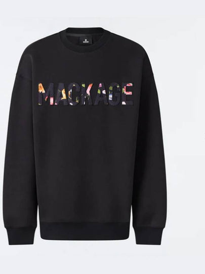 Double Face Jersey Wordmark Sweatshirt Black - MACKAGE - BALAAN 2