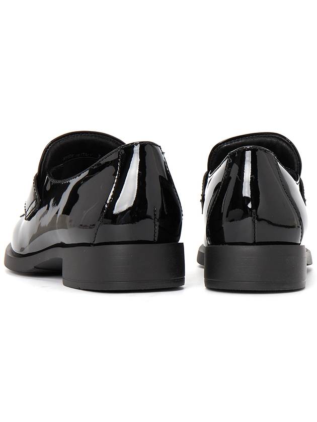 Patent Leather Loafers Black - PRADA - BALAAN 7