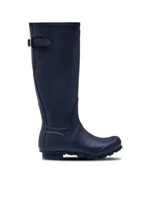 Women s Original Tall Bag Adjustable Boots Navy - HUNTER - BALAAN 1