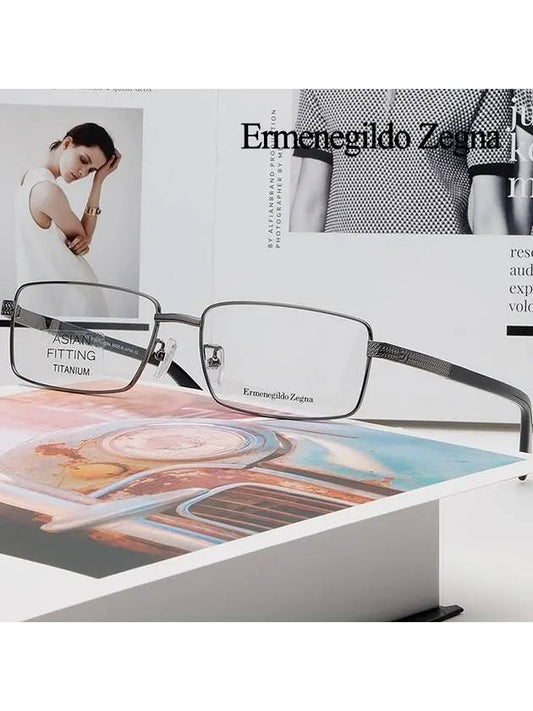 Zegna Glasses Frame EZ5094D 008 Titanium Asian Fit - ERMENEGILDO ZEGNA - BALAAN 2