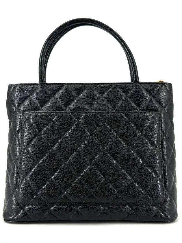 Caviar Medallion Coin Bag Tote - CHANEL - BALAAN 5