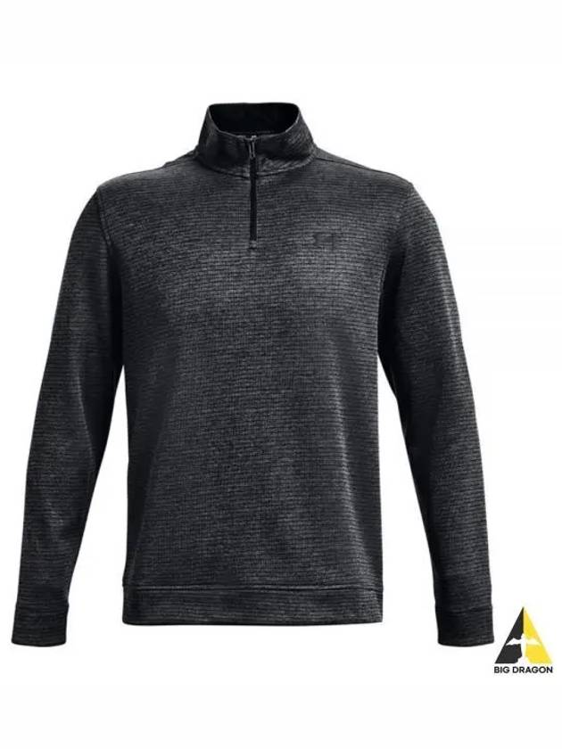 Golf Men's Storm Fleece Sweatshirt Black - UNDER ARMOUR - BALAAN 2