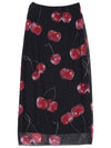 Fog Long Mesh Skirt_Cherry - HIGH SCHOOL DISCO - BALAAN 3