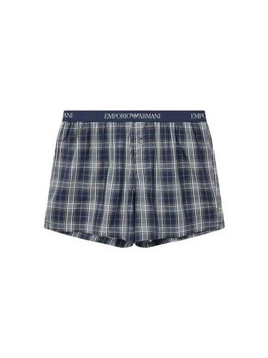 UNDERWEAR Men s Logo Band Pattern Trunks Marine - EMPORIO ARMANI - BALAAN 1