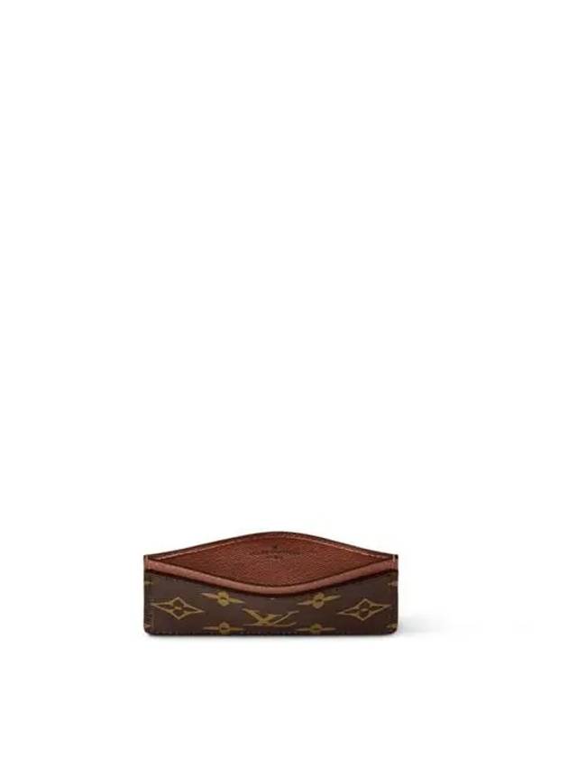 Monogram Card Wallet Brown - LOUIS VUITTON - BALAAN 4